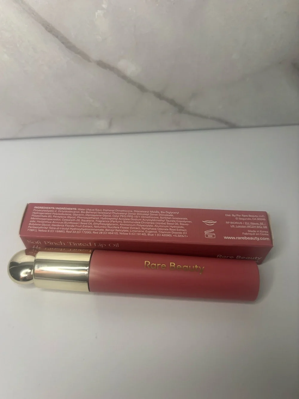 NEW/NIB Rare Beauty Soft Pinch Tinted Lip Oil in Shade Hope
